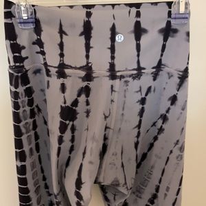 Size 12 Lululemon leggings. Tie dye